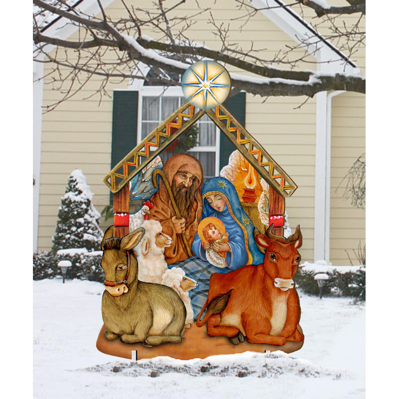 The Holiday Aisle® Nativity Lawn Art & Reviews Wayfair Canada